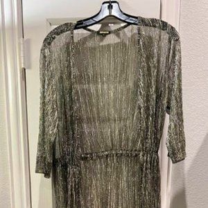 Dolcessa Black Divina Coverup Long - Size Large